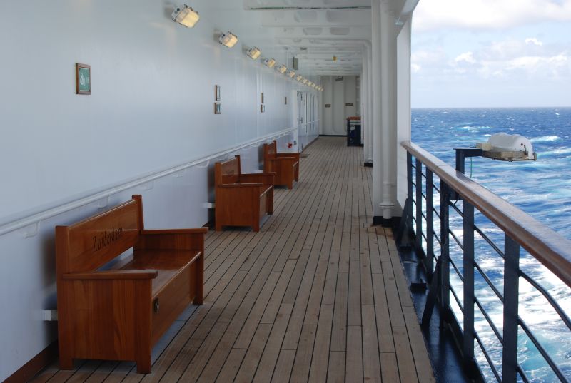 More views from the Promenade Deck