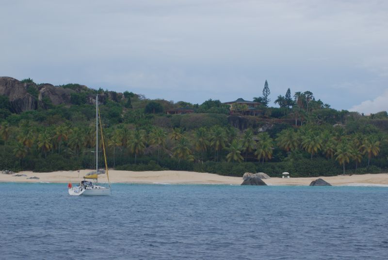 On the way out, our tender took us by The Baths for pictures.