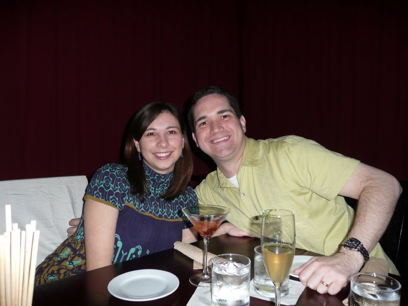 Mark and Christy at Budatai in San Juan