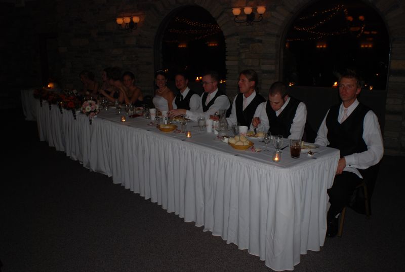 the head table